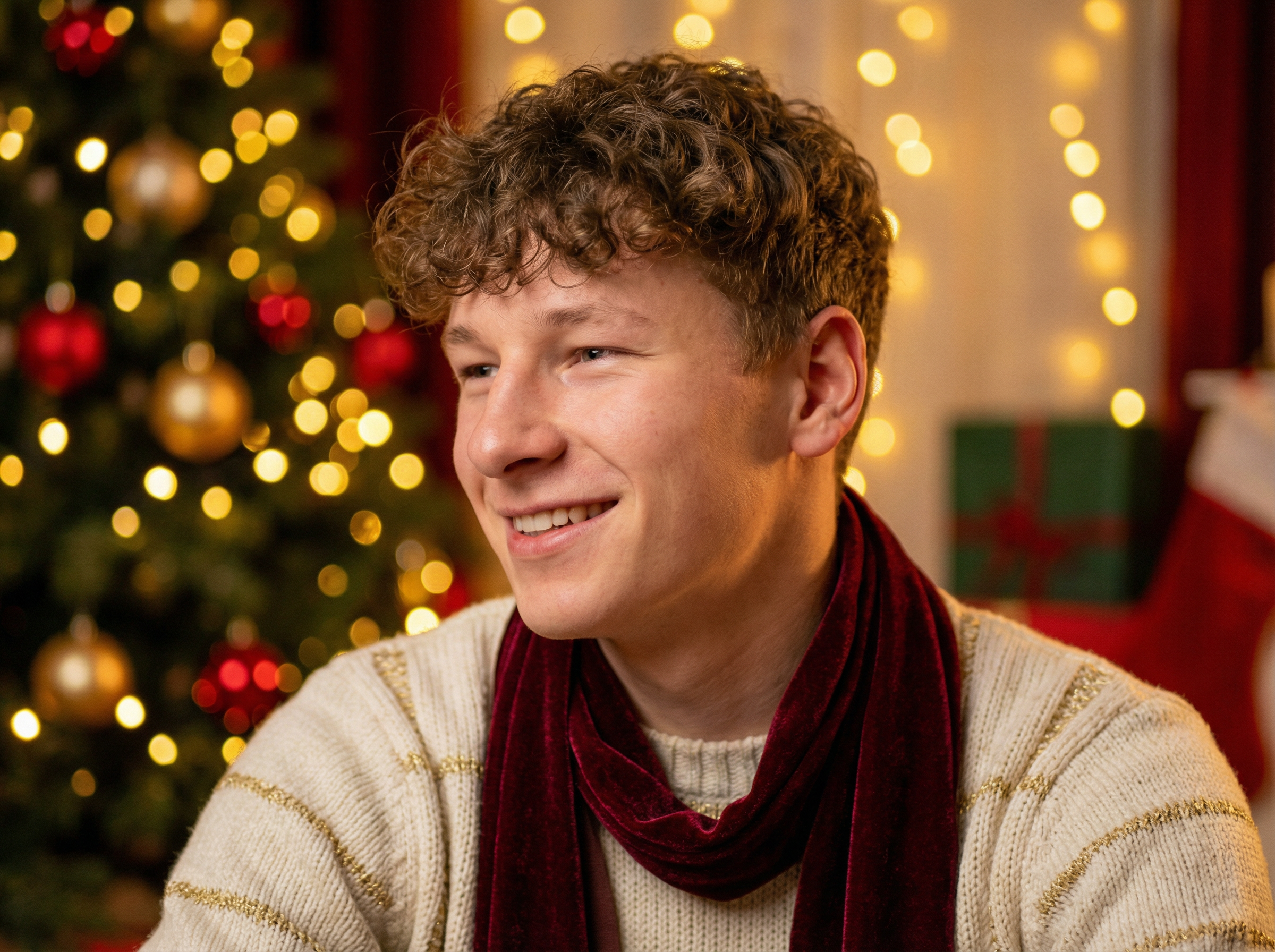 Profesjonalne zdjęcie AI w stylu Świąteczny - przykład wizerunkowo.app